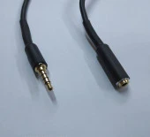 3.5 mm Stereo Uzatma Kablo 4 Boğumlu 1 Metre - 1