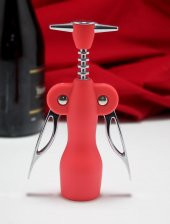 Paslanmaz Çelik Tirbuşon Açacak Kırmızı Şarap Açacağı - 1