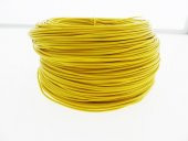 Yumuşak Silikon Nyaf Kablo 1.5mm  SARI 1 mt - 1