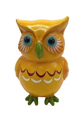 Polyester Kumbara Baykuş Sarı thumbnail 3