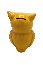 Polyester Kumbara Baykuş Sarı thumbnail 4