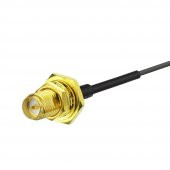 IPX RP-SMA dişi anten WiFi Pigtail kablo uzatma kablosu RP-SMA U.FL IPX IPEX 1.13 RF bağlantı kablosu WiFi kablosu - 2