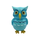 Polyester Kumbara Baykuş Turkuaz thumbnail 1