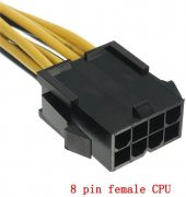 8 pin cpu - 2x8 pin Pcı-e Çevirici Kablo thumbnail 6