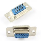 15 Pin Dişi D-Sub Konnektör (Vga Dişi Konnektör) - 1