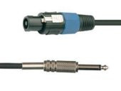 Spekon-6.3 mm Mono Hoparlör Kablosu 15 mt - 1
