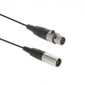 3 Pin Mini Xlr Uzatma Kablo 2 mt - 1