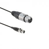 3 Pin Mini Xlr Dişi- Xlr Dişi Kablo 2 metre - 1