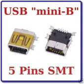 Mini Usb 5 pin Kart Tipi Smt thumbnail 1