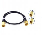 Sma Kablo Erkek-Erkek 1 Metre Rg58 thumbnail 1