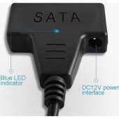 Usb 3.0 to 2.5-3.5 inç Sata Çevirici + 12 volt Adaptör - 3
