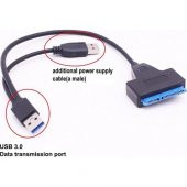 Usb 3.0 to 2.5-3.5 inç Sata Çevirici + 12 volt Adaptör - 5