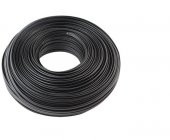 Siyah 4 lü Yassı Telefon Kablosu Siyah 100 Metre thumbnail 2