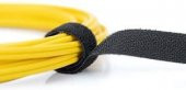 Kablo Düzenleyici Cırt Cırtlı Bant, 1 metre, 15mm x 2.6mm, siyah renk - 4