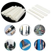 9.5 mm Daralan Makaron Beyaz 1 metre - 2
