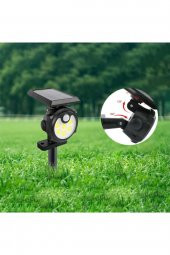 42 Ledli Solar Güneş Enerjili 3modlu Cob Bahçe Aydınlatması Hareket Sensörlü - 1