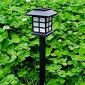 6 Lı Sokak Lamba Tasarımlı Solar Bahçe Aydınlatma Lambası - 3