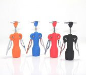 Paslanmaz Çelik Tirbuşon Açacak Şarap Açacağı - 1