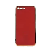 Gpack Apple iPhone 7 Plus Kılıf Bark Parlak Silikon Renkli Kenarları Rose - 8