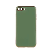 Gpack Apple iPhone 7 Plus Kılıf Bark Parlak Silikon Renkli Kenarları Rose - 6