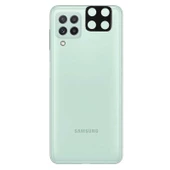Gpack Samsung Galaxy M22 Kamera Lens Koruyucu Cam Siyah - 1