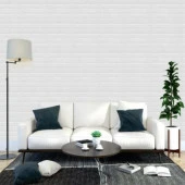 Renkli Duvarlar Kendinden Yapışkanlı Silinebilir Boyanabilir Tezgah Ofis Salon Sünger Tuğla Duvar Paneli Kağıdı thumbnail 4