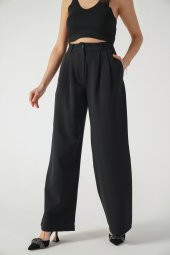 Önü Pensli Palazzo Pantolon - 1