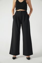 Önü Pensli Palazzo Pantolon - 2