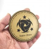 TEŞKİLATI MAHSUSA Deri PEÇ - Arma - Askeri Patch - 2