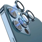 iPhone 12 Pro Max Toz Geçirmez Temperli Kamera Lens Koruyucu - 1