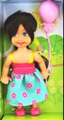 Cute Girl Pembe Balonlu Kumral Mini Bebek - 3