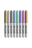 BİC marking Color Metalik 8li Permanent Markör Kalem Seti - 1