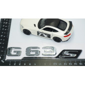 DK Tuning G63S Bagaj Krom Siyah ABS 3M 3D Yazı Logo Benz İle Uyumlu - 4
