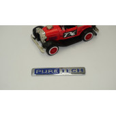 Peugeot 306 307 308 PureTech Krom Metal 3M 3D Bagaj Logo Amblem Orjinal ürün - 2