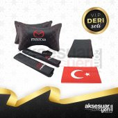 MAZDA Deri Oto Yastık ve Konfor Seti - Lüx Deri Set - 1
