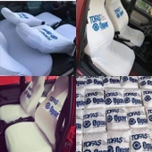 Tofaş Opar Servis Kılıfı - Opar Logolu Likralı Servis Kılıfı - Tofaş Koltuk Kılıfı - - 2