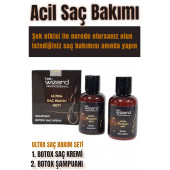 Profesyonel Botox Acil Saç Bakımı / Şok Terapi Ultra Saç Bakım Seti Pratik Uygulama - 2