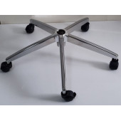 Oyun Koltuğu Krom Yıldız Ayağı Çap 70 cm 150 kg Tekerlekli thumbnail 1