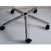 Oyun Koltuğu Krom Yıldız Ayağı Çap 70 cm 150 kg Tekerlekli thumbnail 2