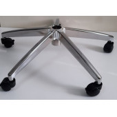 Oyun Koltuğu Krom Yıldız Ayağı Çap 70 cm 150 kg Tekerlekli thumbnail 3