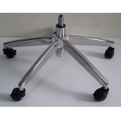 Oyuncu Koltuğu Yıldız Ayağı Krom Pistonlu Çap 70 cm - 3