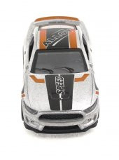 Die Cast Çek Bırak Metal Gri Yarış Arabası - 2