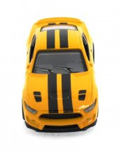 Die Cast Çek Bırak Metal Sarı Spor Araba - 2