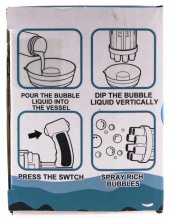 Pilli Sarı Köpük Balon Tabancası - 4