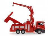 Die Cast Sürtmeli Vinçli Kurtarıcı İtfaiye Aracı - 3