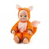 7600210121 Minikiss Hayvan Kıyafetli Bebek 30 cm - 1