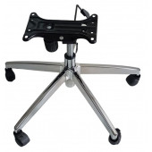 Oyun Koltuğu Yıldız Ayağı Tek Kol Mekanizma Krom Pistonlu çap 70 cm - 6