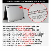 Codegen Apple 13" 13 inc Macbook Pro A1706 A1708 Mavi Kılıf Kapak CMPT-133LB - 2