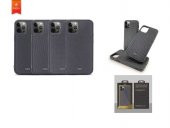 iPhone 12 Pro Kılıf Kajsa Preppie Serisi Dark Kapak - 2