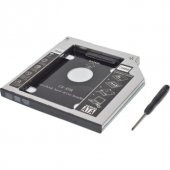 9.5mm Sata Hdd Caddy Ssd 9.5 Kızak Harddisk Kutusu Cdrom Yerine - 1